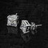 MJ-54 D Color Moissanite Lab Diamond Stud Earring For Women 925 Sterling Silver Wedding Engagement Ear Studs Jewelry